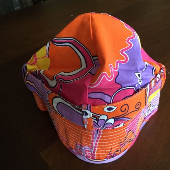 Toddler Summer Retro Floral Bucket Hat - Picture 4 of 6